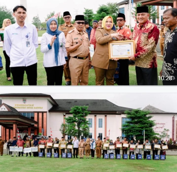 Momen Apel Pagi, Bupati Musi Rawas Beri Penghargaan PNS Purna Tugas dan Ini Pesan Kepada CPNS yang Nantinya Dilantik